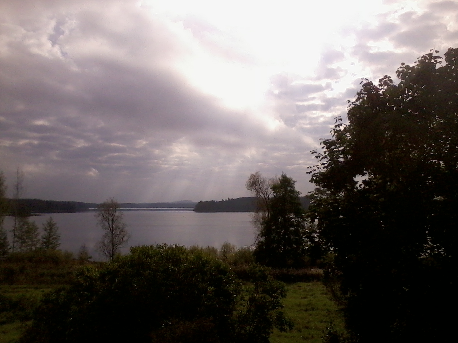A view over Lake Tyynysselkä