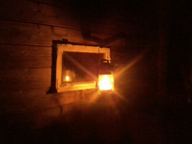 sauna lantern