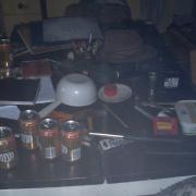 my kitchen table on a monday morning