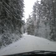 driving to work